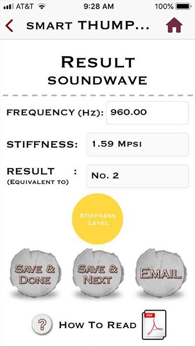 Soundwave Results Page